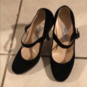 Suede Mary Jane Jimmy Choo